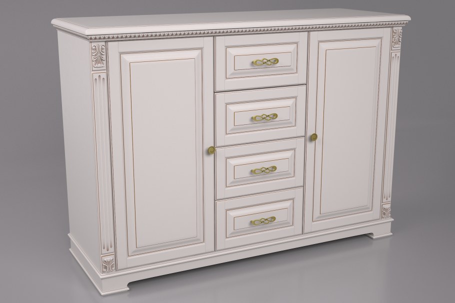 Комод Лувр МДФ патина