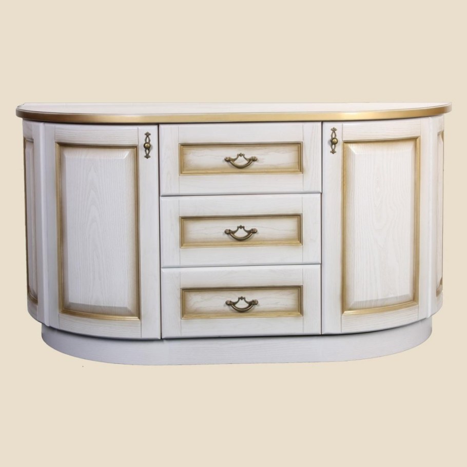 Комод полукруглый в классическом стиле