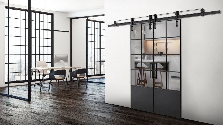 Система для раздвижных дверей «лофт», 2045 мм