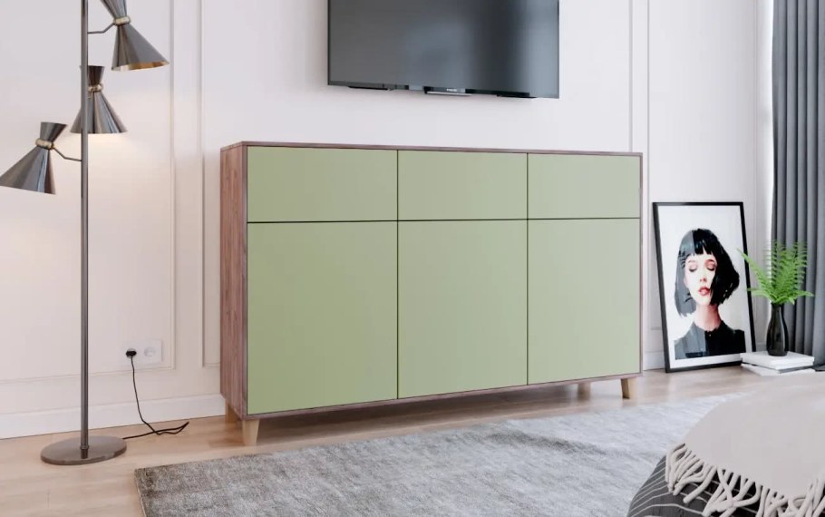 Комод first Аквамарин ЭКЕТ икеа (ikea)