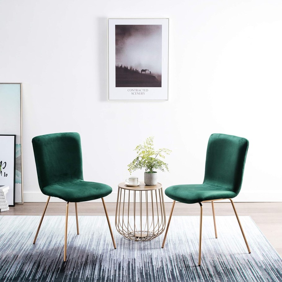 Modern Velvet Dining Chair