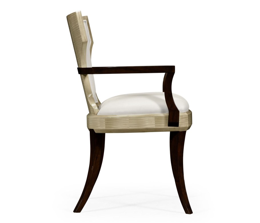 Полукресло арт деко металл Италия