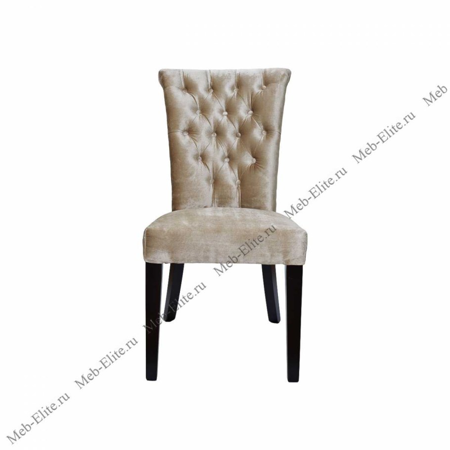 Стул бархатный Гарда декор, коричневый dy-409j-lm32