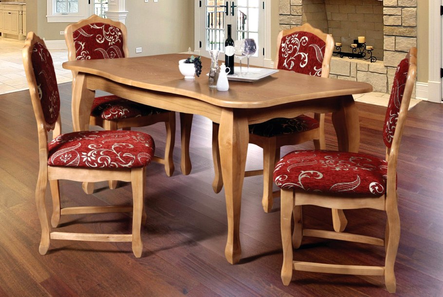 Стол обеденный МД-224-01.2 цвет р-43 массив Ельск