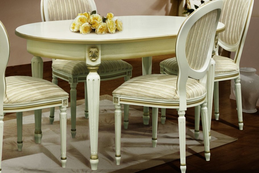 Стол Милана Пинскдрев слоновая кость