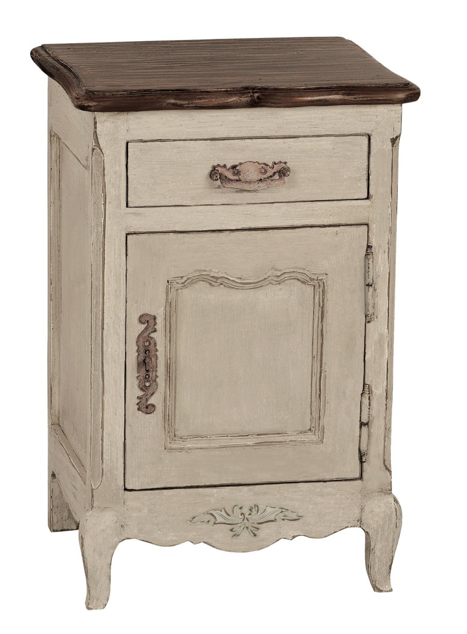 Тумбочка прикроватная состаренная мебель