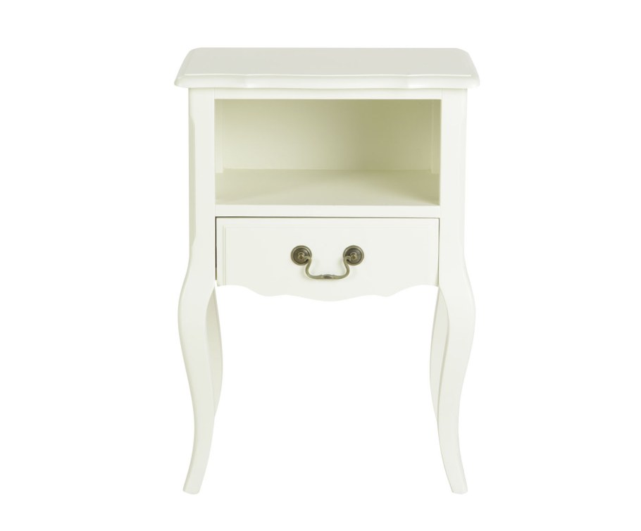 Тумба прикроватная Кристина белая Боринская