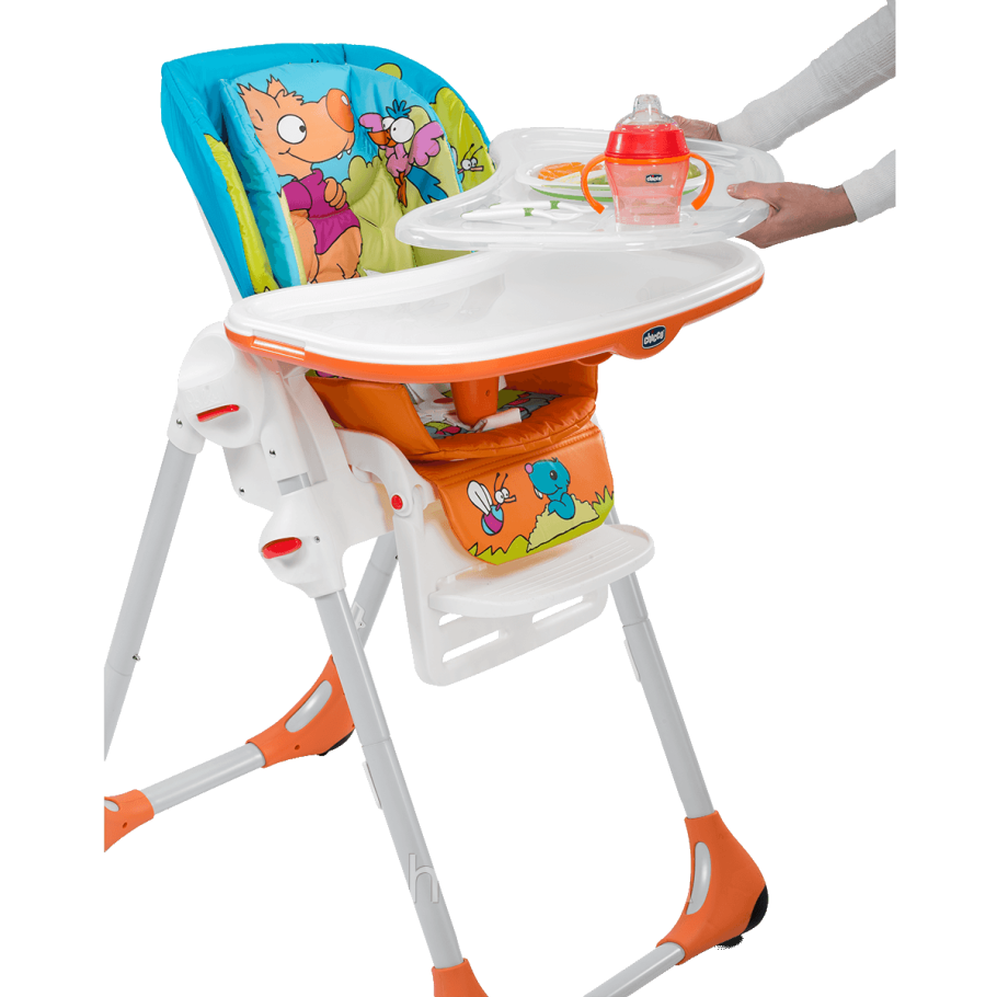 Стульчик Чикко Полли оранжевый