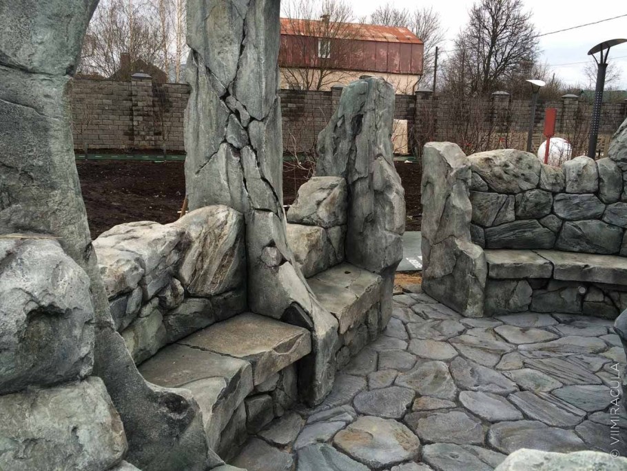 Бетонный забор артбетон