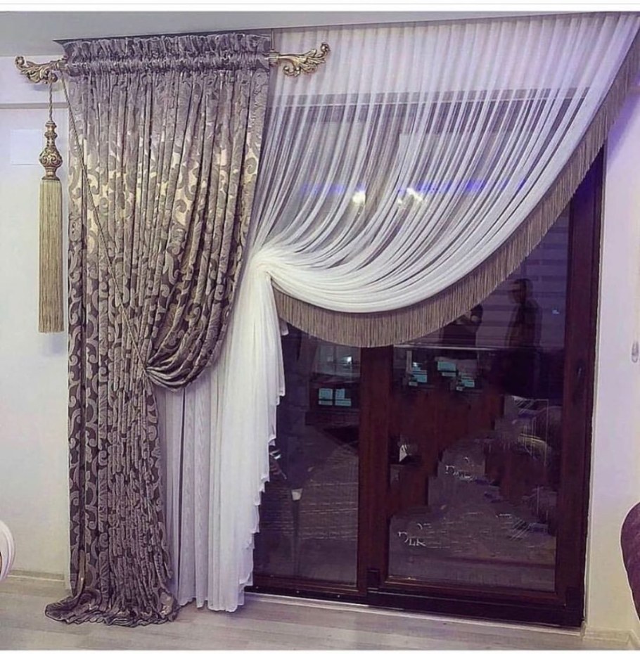 Парда скромные современные