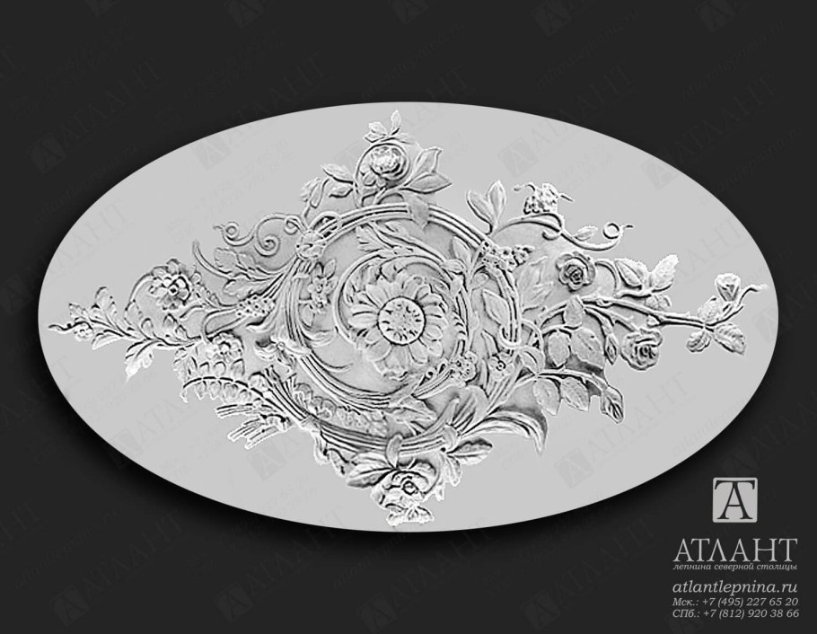 Атлант лепнина