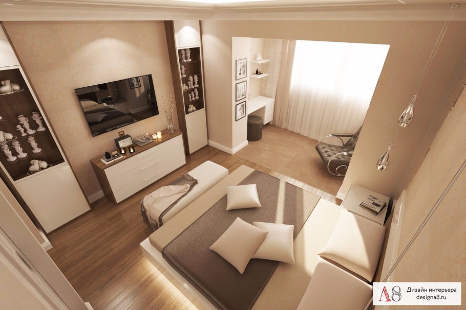 Комната буквой г