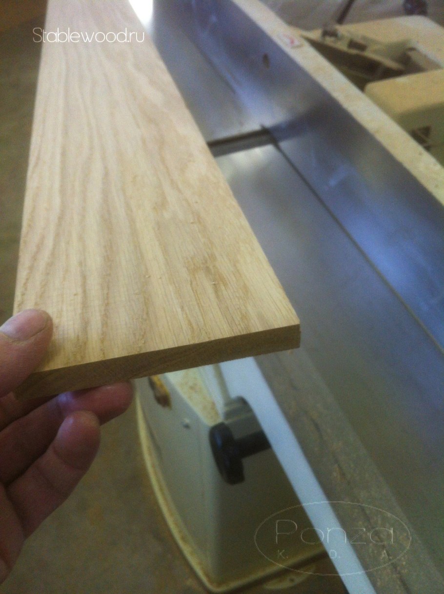 Прирезка шпона фрезером