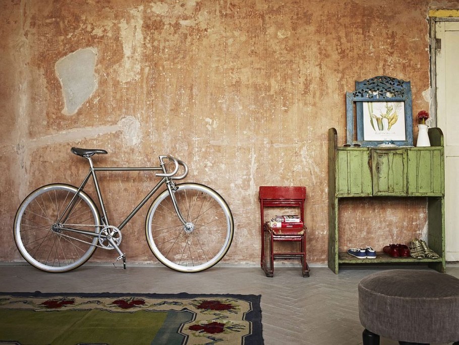 Ретро лофт интерьер