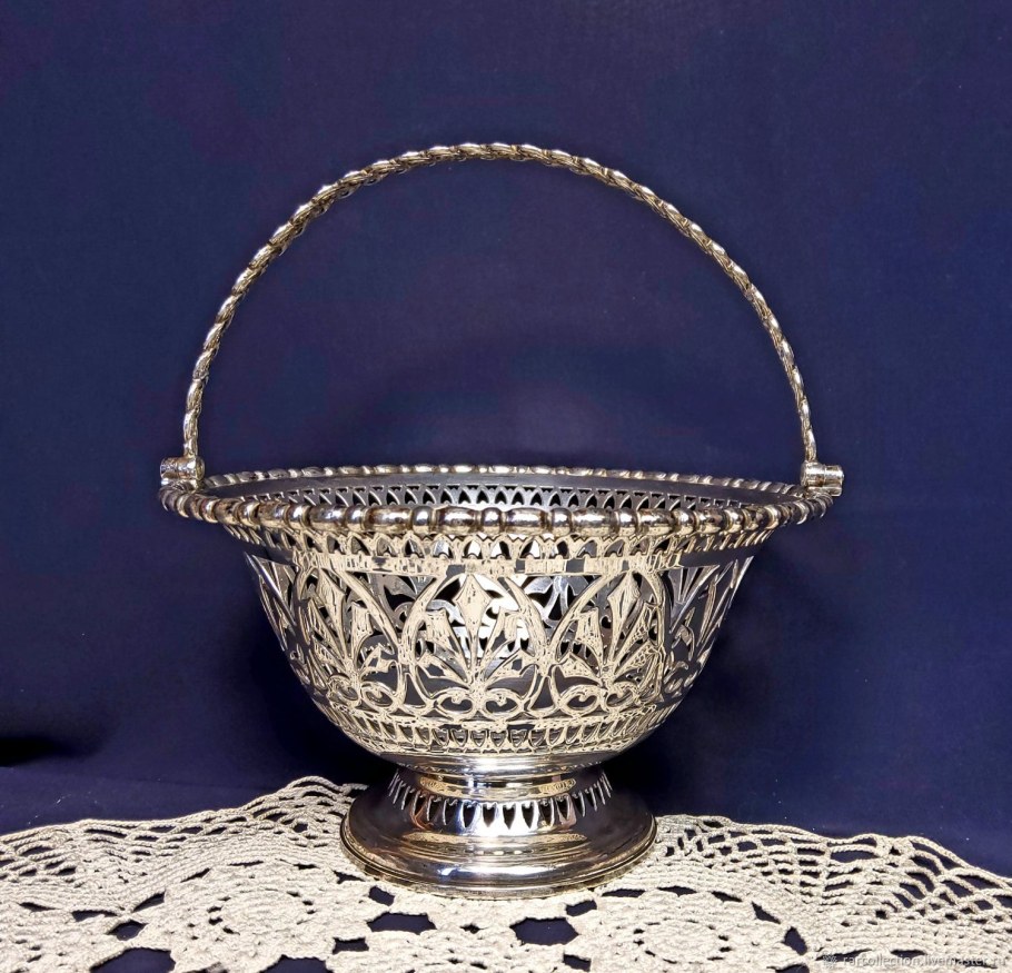 Металлические ажурные вазочки-конфетницы