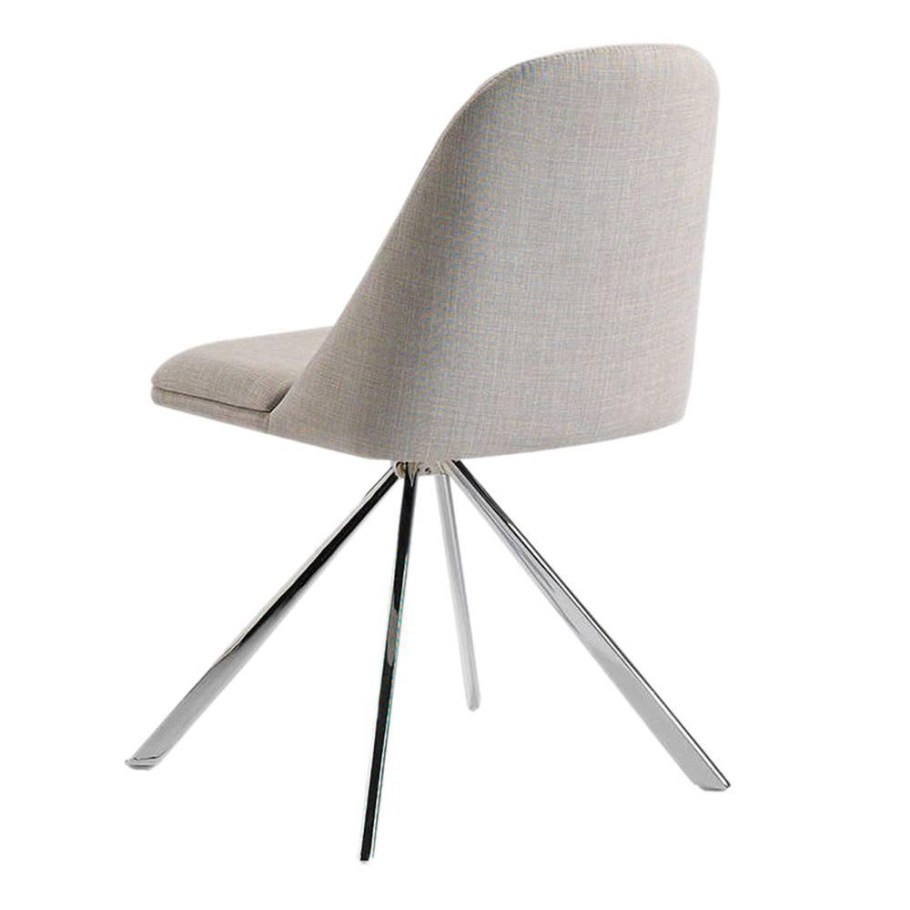 Поворотный стул espacio Malva f3216 /4020 серый