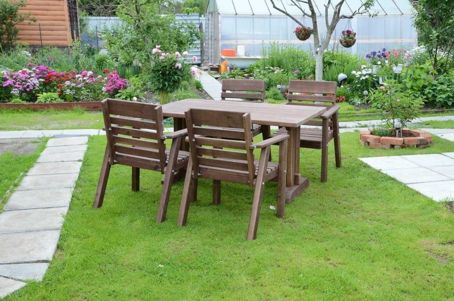 Хофф Садовая мебель из искусственного ротанга