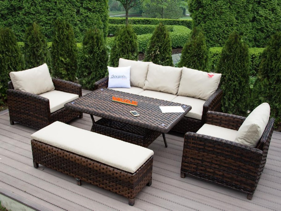 Обеденная группа из искусственного ротанга Сицилия “Sicily”