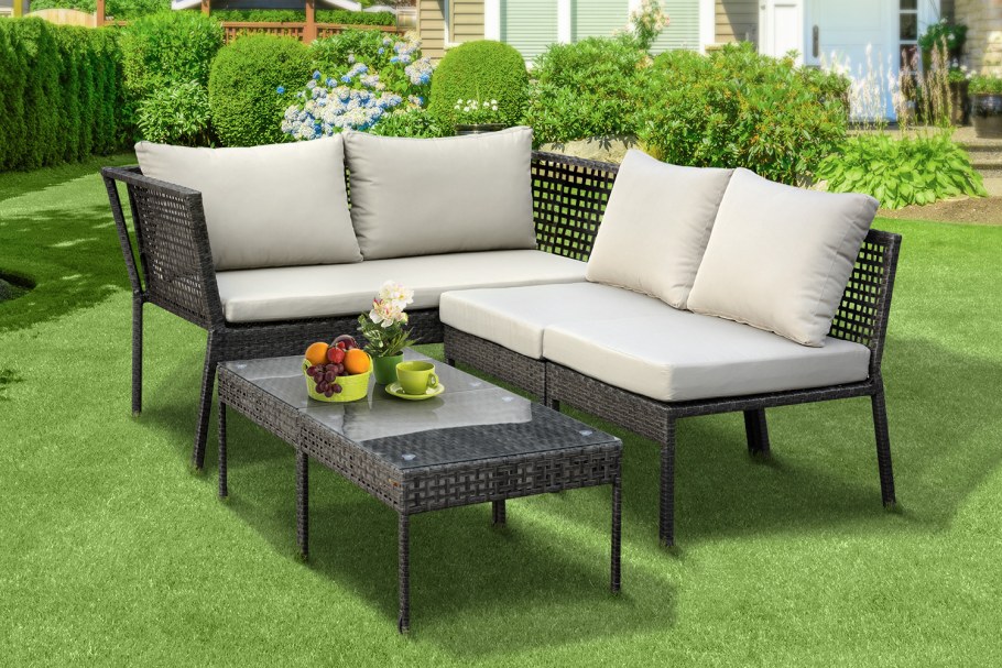 Хофф Садовая мебель из искусственного ротанга