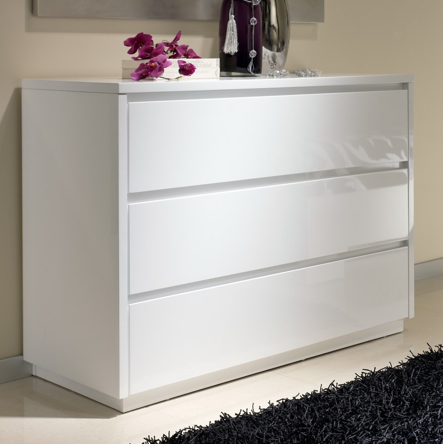 Комод Dupen w-130 белый