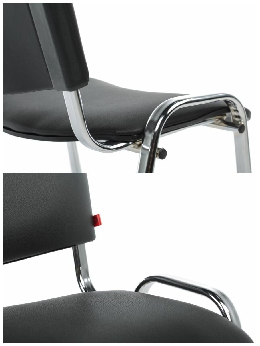 Офисный стул стандарт искус. Кожа PV-1