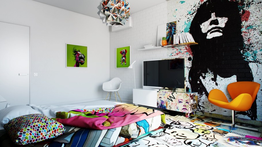 Необычные подростковые комнаты