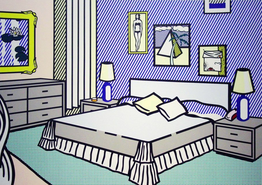 Рой Лихтенштейн спальня в Арле