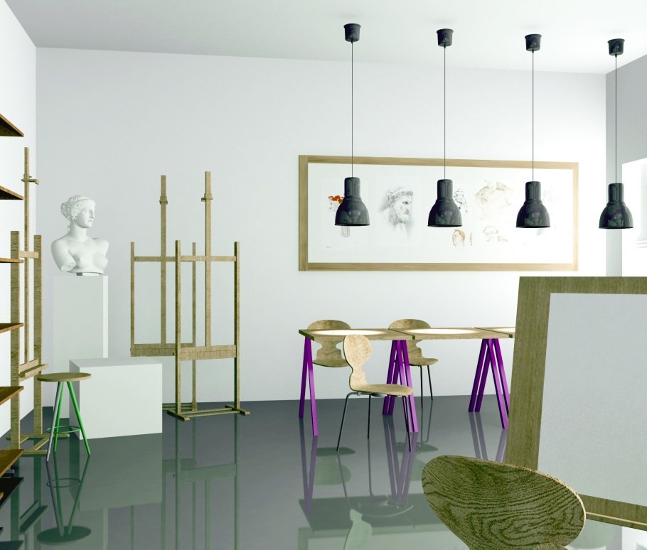 Современная художественная студия