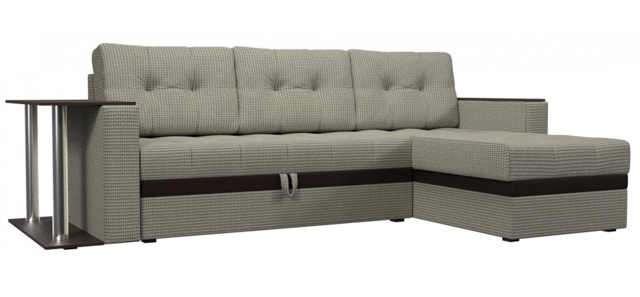 Диван Атланта фиолетовый угловой