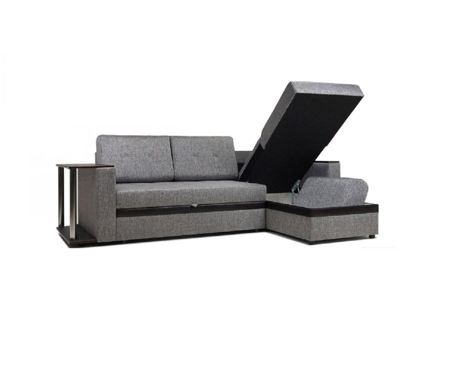 Диван-кровать угловой со столом Атланта Классик 140