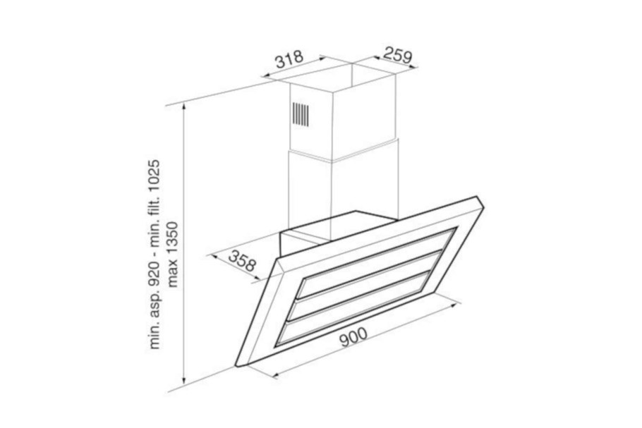 Вытяжка korting KHC 9959 X