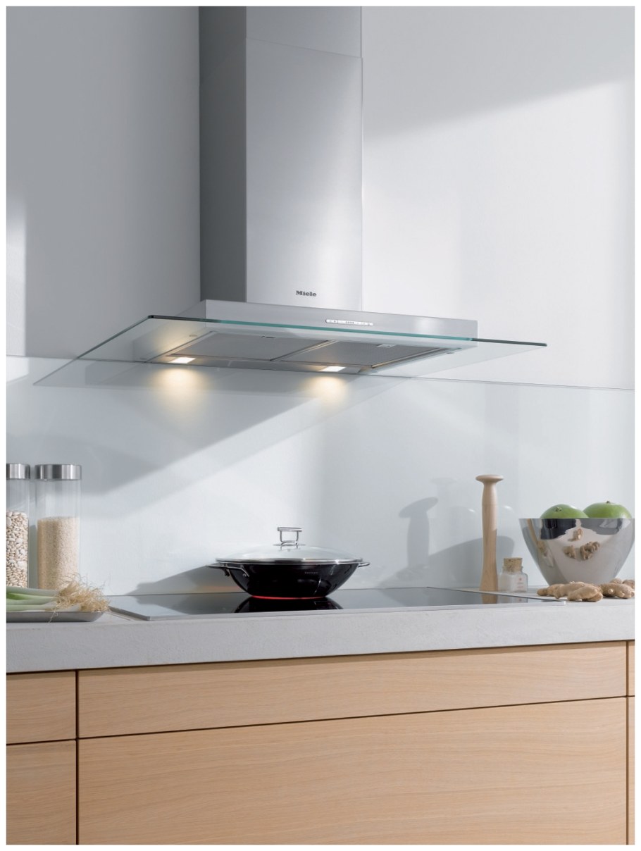 Каминная вытяжка Miele da 5495 w IX