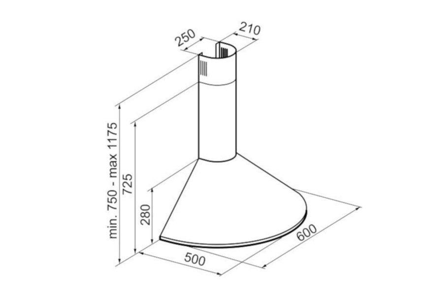 Вытяжка korting KHC 6930 RC