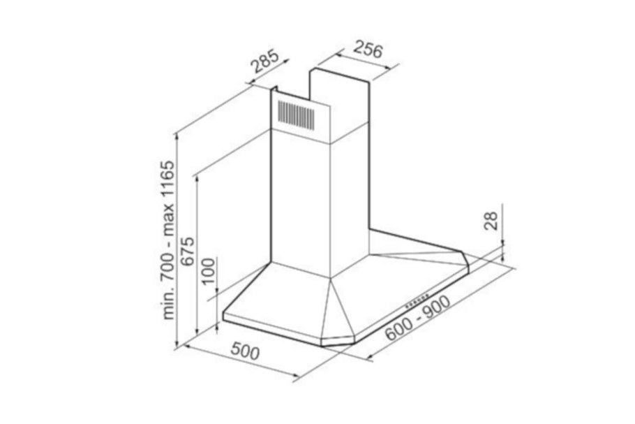 Вытяжка korting KHC 6951 X