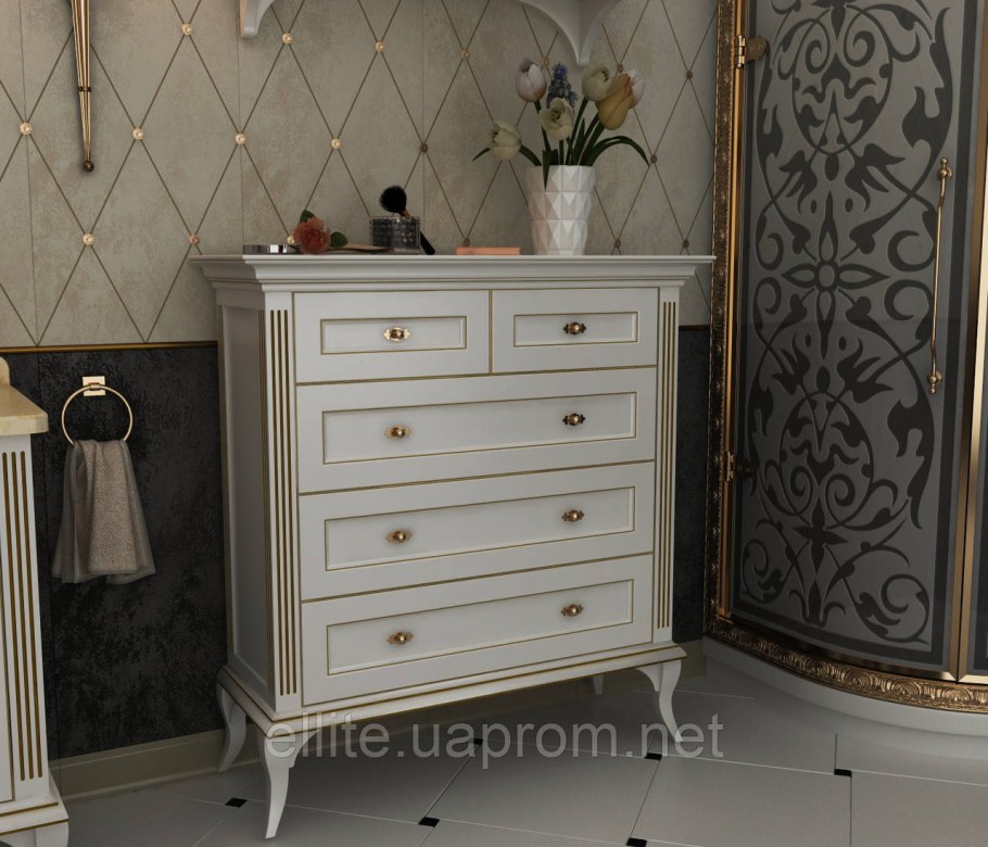 Высокий комод Венди беж