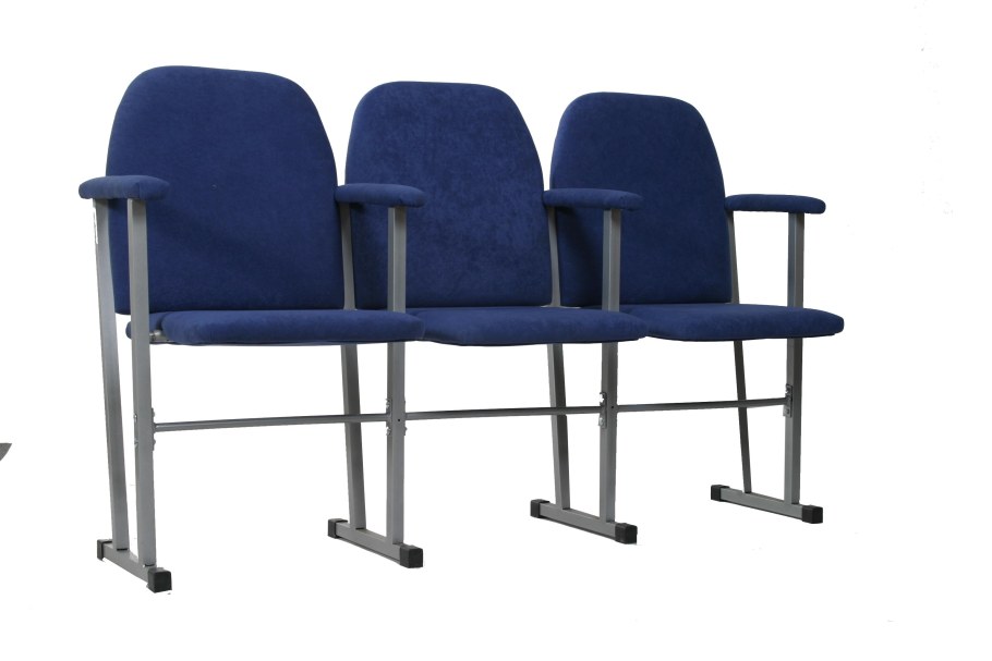 Блок стульев 3-х местный для актового зала