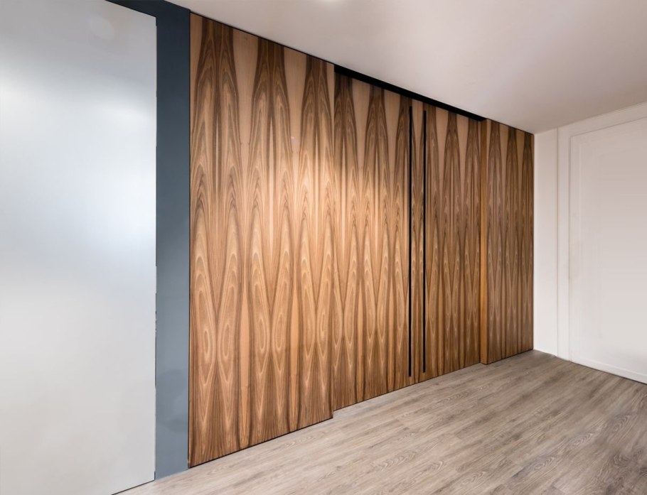 Шпон дерева в интерьере