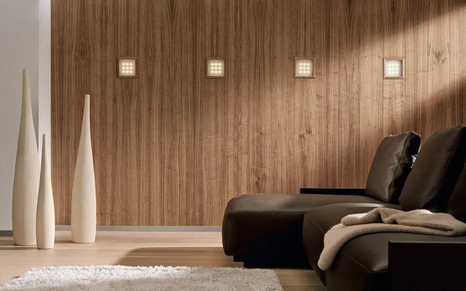 Шпонированные панели Topperfo Micro Ulme Stone Edition Acoustic Wood Panel