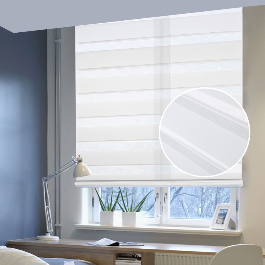 Жалюзи Зебра блэкаут