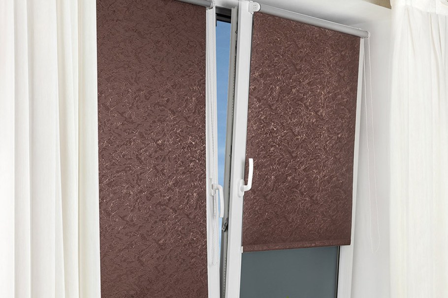 Рулонные шторы Венеция термо блэкаут