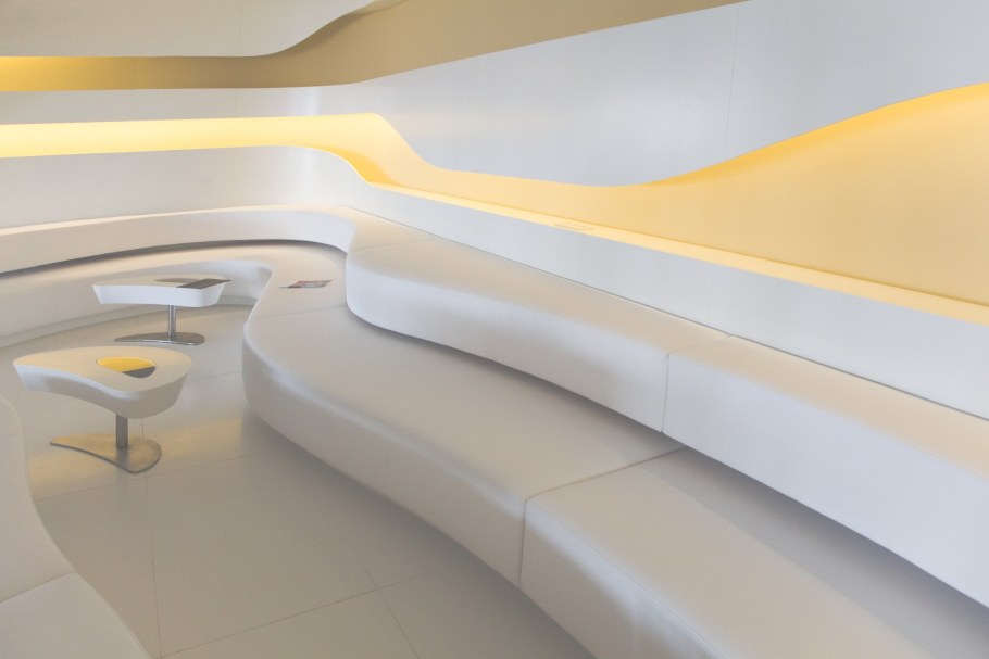 Плавные линии в интерьере