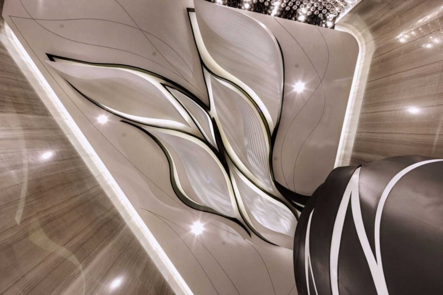 Плавные линии в интерьере