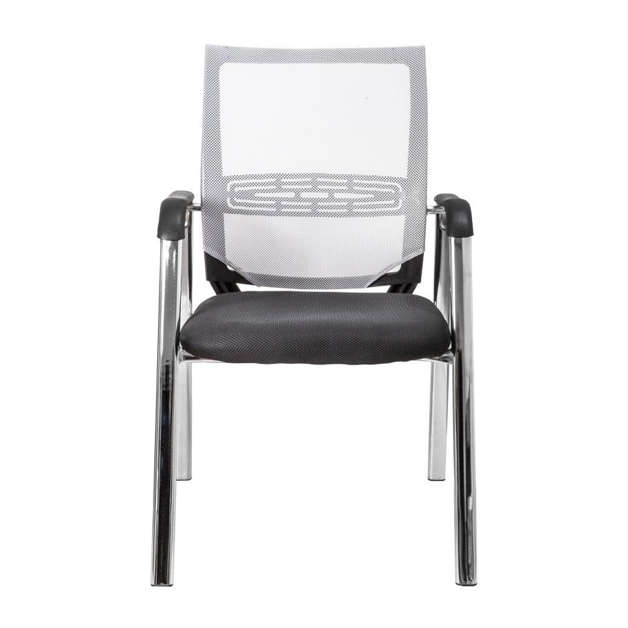 Стул Маркус серо-черная сетка