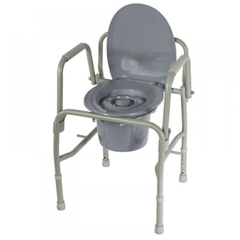 Кресло-туалет с откидывающимися поручнями 10583