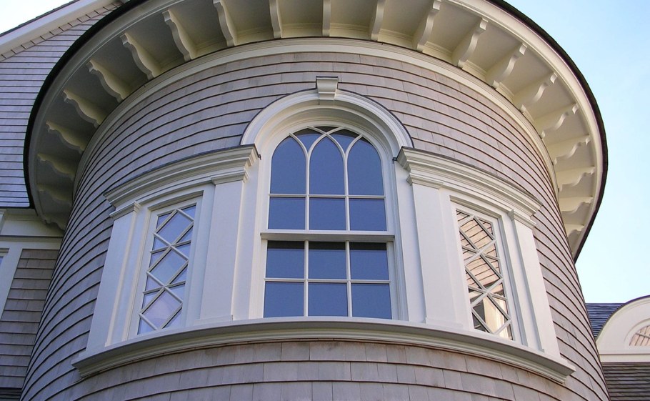 Арочные окна в современной архитектуре