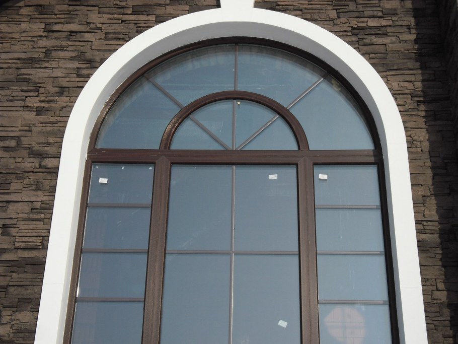 Ламинация арочных окон