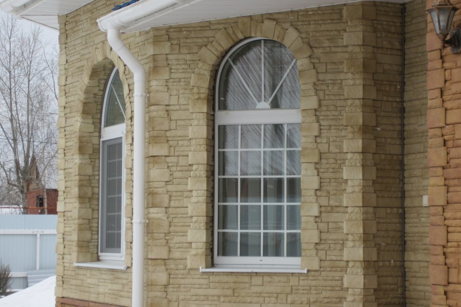 Отделка арочных окон Альта профиль