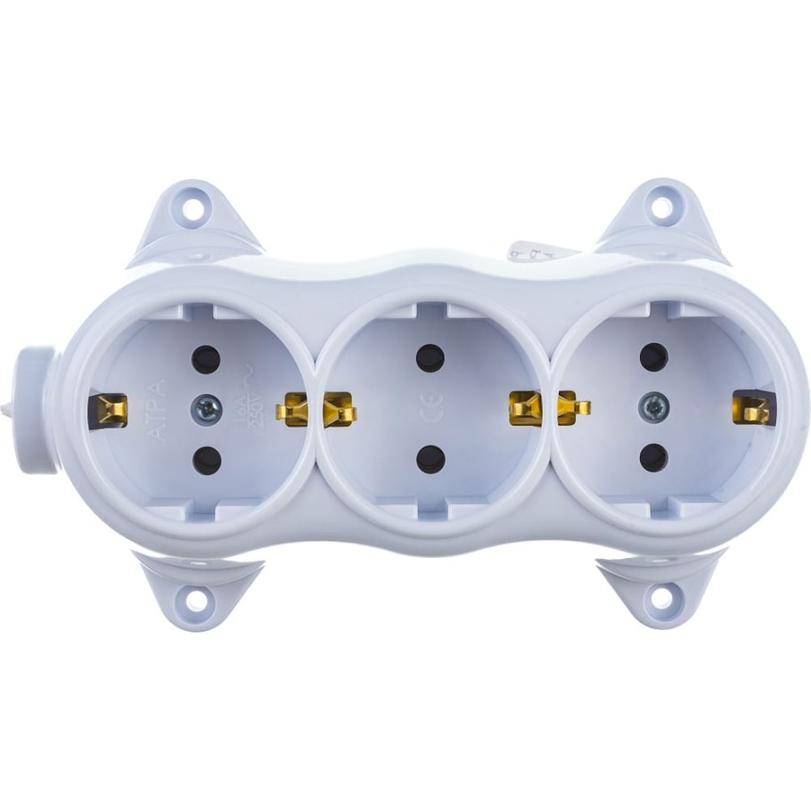 Переносная разборная розетка svet ра16-101 ухл4, sv0302-0009