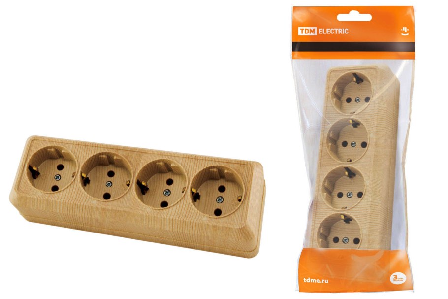 Розетка TDM sq1801-0053