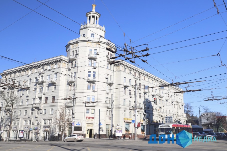 Жилой дом Архитектор Эберг 1955 Ростов